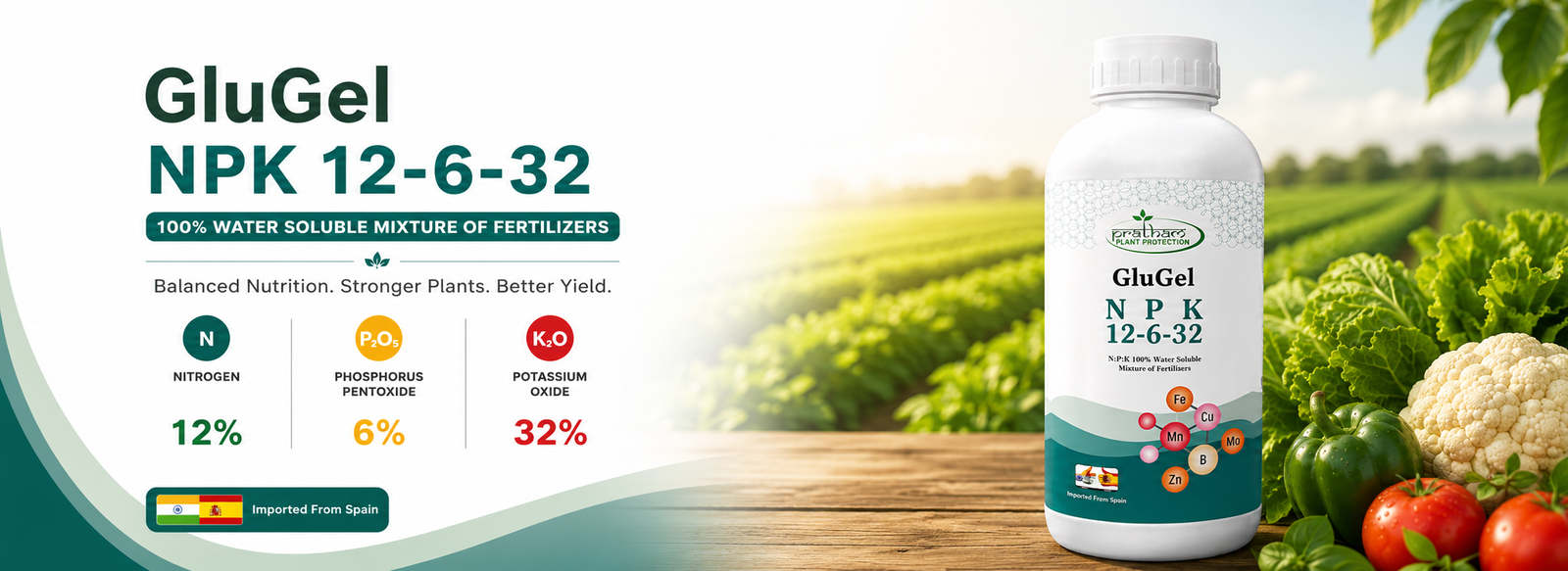 Glu Gel 12-6-32 Fertilizer